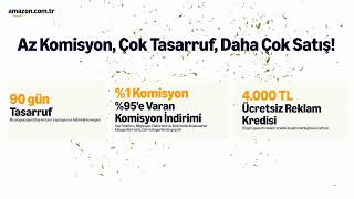 %1 Komisyon ve 4.000 TL Ücretsiz Reklam Kredisi ile Amazon’da Satışa Başla!