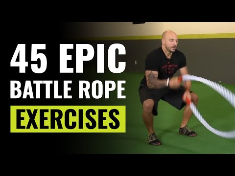 45 Epic Battle Ropes Exercises You MUST Try - Renton Gym