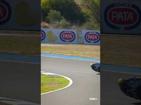 Gerloff’s crash in FP1 ❌ | 2026 #EstorilWorldSBK 🇵🇹