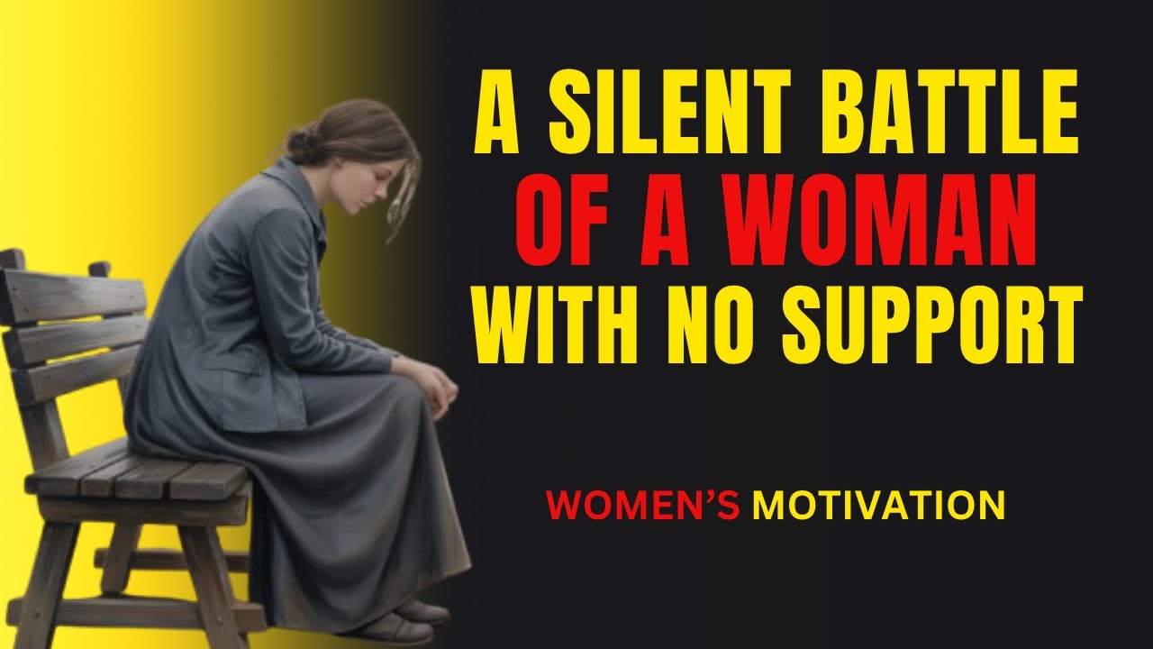 The Silent Battle of a Woman With No Support | Best Motivational Speech #resilientwomen