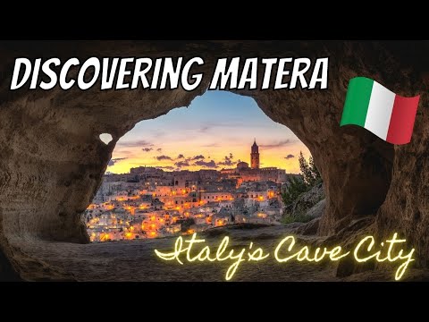MATERA ITALY: Discovering Italy's Magical Cave City | Sassi di Matera + Il Belvedere