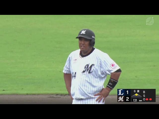 【ファーム】マリーンズ・井上晴哉 三遊間を破る勝ち越しのタイムリーヒットを放つ!!  2023年6月15日 千葉ロッテマリーンズ 対 埼玉西武ライオンズ