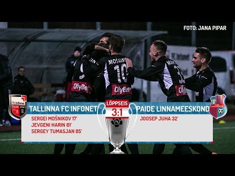 35. voor 2016: Tallinna FC Infonet - Paide Linnameeskond 3:1 (1:1)