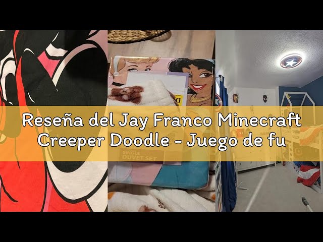 Vídeo relacionado con Jay Franco Star Wars Darth Vader - Juego de funda nórdica para cama individual, 100% algodón, incluye funda de almohada de 50 x 70 cm