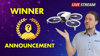 🚁 DJI Flip Giveaway Announcement LIVE – Find Out Who Won! 🎉