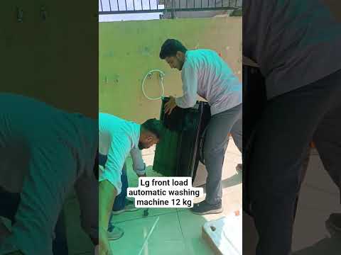 Thumbnail for “Unboxing the beast LG 12kg Front Load Washing Machine – power, style performance in one spin! ⚙️