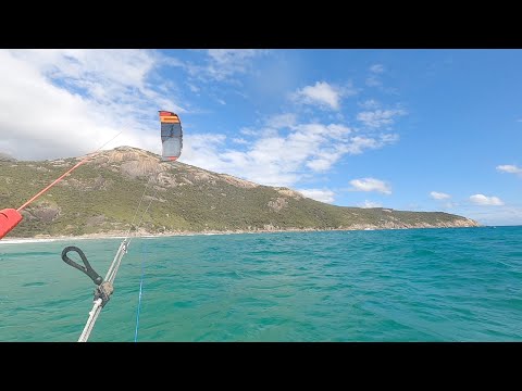 Wilson Promontory Kitesurfing 6-2-2021