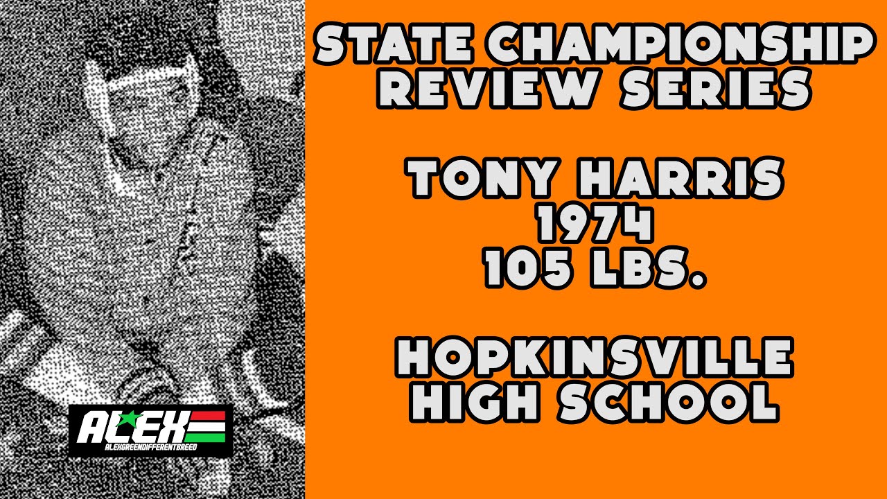 State Wrestling Championship match review w/ Tony Harris (Hopkinsville HS; 1974 105 lbs.)