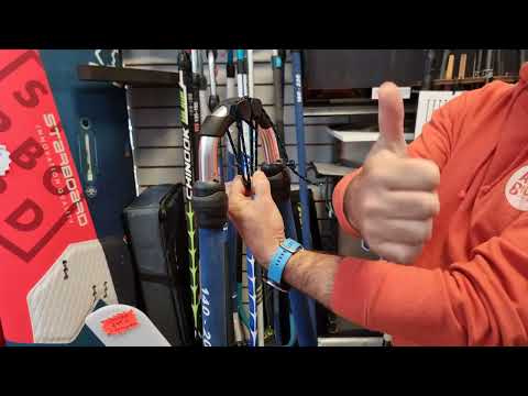 How to Rig the Back End of a Windsurfing Boom with the Inhaul for 'Loop and Go'