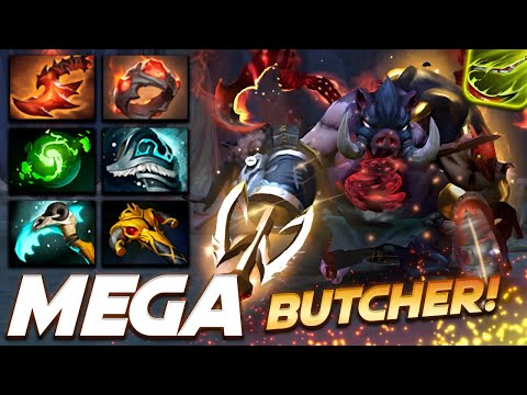 Pudge Mega Butcher Machine [25/7/47] - Dota 2 Pro Gameplay [Watch & Learn]