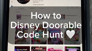 How To Use The Disney Doorable Code List (Spreadsheet)