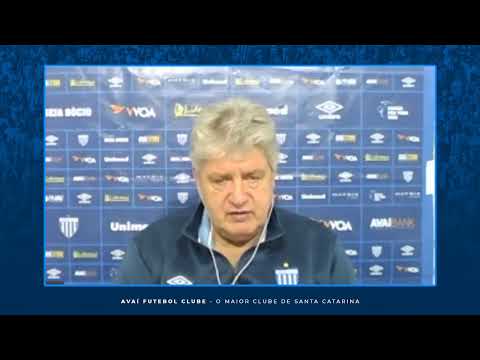 TV Avaí | Coletiva do técnico Geninho