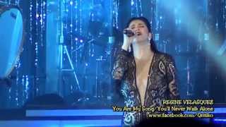 Regine Velasquez - You Are My Song/You&#39;ll Never Walk Alone (SILVER...Rewind! January 5, 2013)