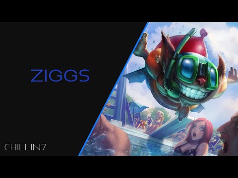CHILLIN7 as Ziggs vs Corki Preseason 6 Diamond