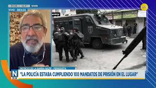 Río de Janeiro bajo fuego: hablamos con Patricio De La Barra Nazif │N20:30│ 28-10-25