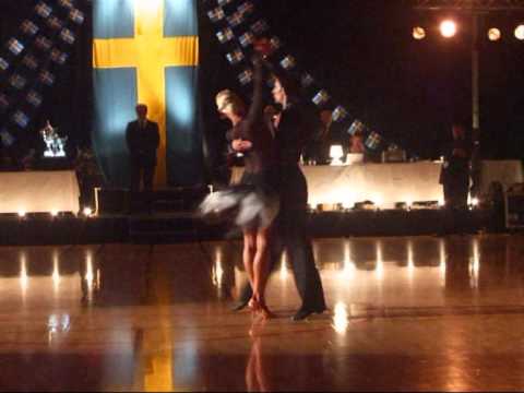 Veera Kinnunen & Stefano Oradei in paso doble solo (SM 2010)