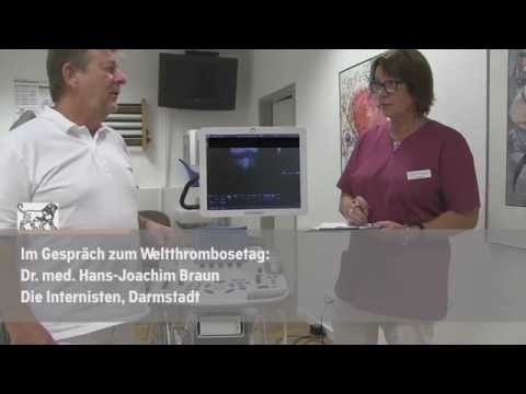 Wie entsteht eine tiefe Beinvenenthrombose?