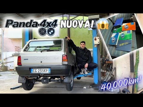 PANDA 4x4 Fineserie, Multipoint, like you've NEVER seen! "NEW" with 40,000 km from 2003! 😱