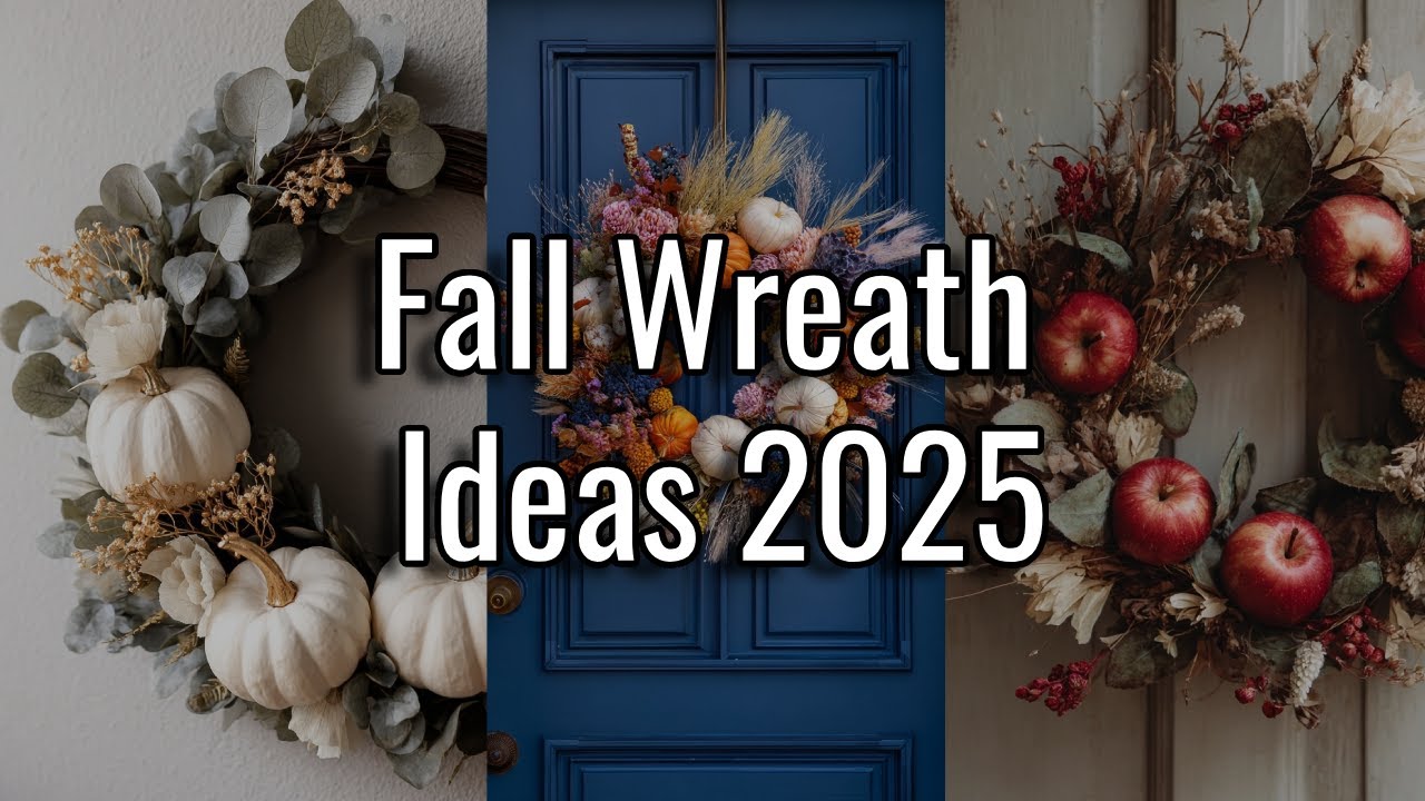 Fall Wreath 2025 🍂  Ideas & Inspiration