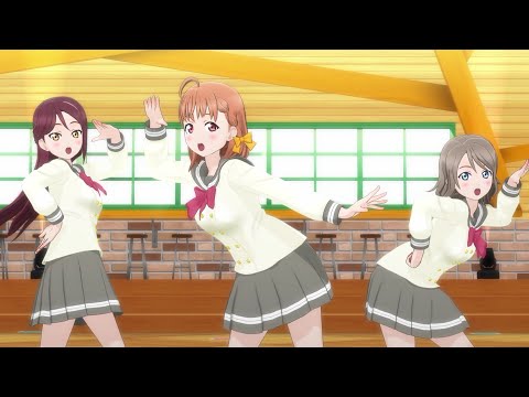 Love Live! School Idol Project Sunshine!! Kimeta yo Hand in Hand Anju Inami, Rikako Aida, Shuka Saitou