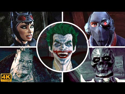 Batman: Arkham Origins Blackgate - All Bosses & Ending in 4K 60FPS ULTRA HD (PS3,X360,PC,U)