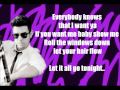 Big Time Rush- Windows Down Lyrics 