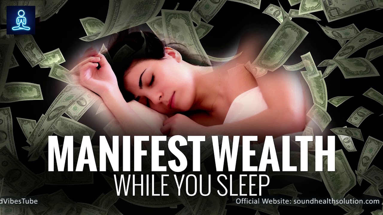 Manifest Wealth While You Sleep 8hr ♬ Attract Abundance of Money ♬ Deep Sleep Programming