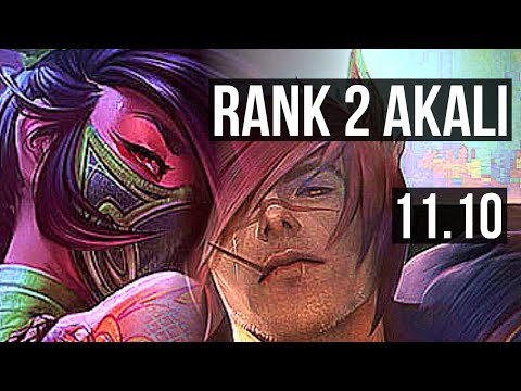 AKALI vs SETT (TOP) | Rank 2 Akali, Dominating, Rank 14 | KR Challenger | v11.10