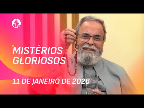 Terço de Aparecida com Pe. Antonio Maria - 11 de janeiro 2026 [Mistérios da Gloriosos]