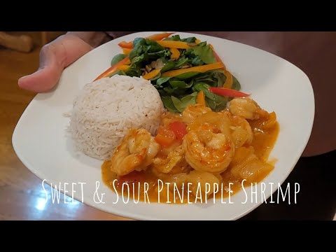 Sweet and Sour Pineapple Shrimp Recipe! YUM!