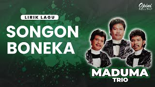 Download lagu Trio Maduma - Songon Boneka (Video Lirik) mp3