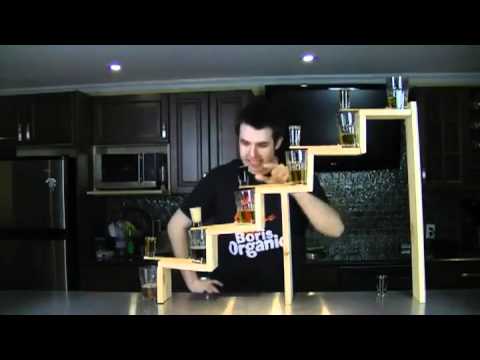 Jogos Etílicos - Escada de Coquetéis [Como Fazer]