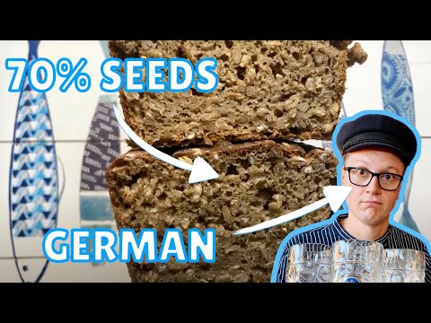 Seed Sourdough Bread - 70% Seeds and 100% Authentic German Recipe