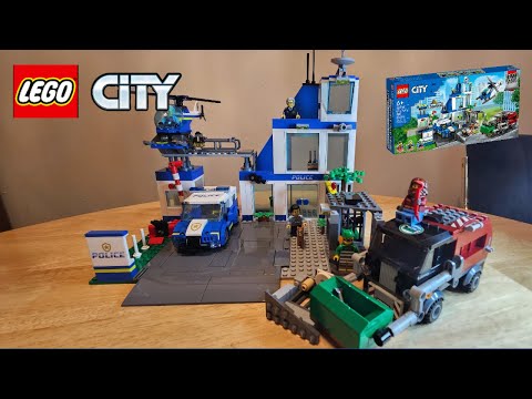 LEGO City Police Station 60316 Speed Build: Watch the Action Unfold Brick by Brick!
