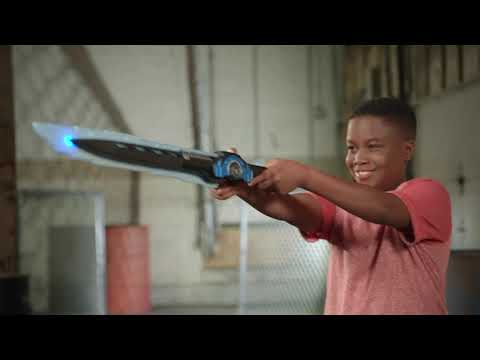 Power Rangers Beast Morphers - Beast X Electronic Saber Toy - Light & Reactive Sound Effects