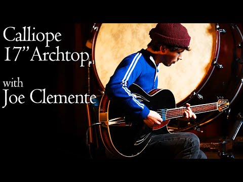 Emanuele Faggion Calliope 17" Archtop guitar massive wood in the style of Monteleone Benedetto ... image 19