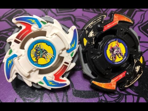 Beyblade Battle: Dragoon V vs Flash Leopard