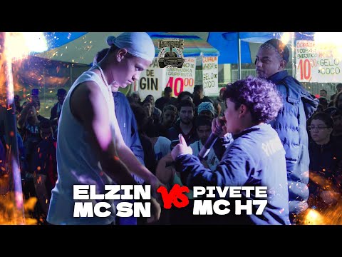 PIVETE & H7 VS ELZIN & SN | 1 FASE | Batalha do Tanque | RJ