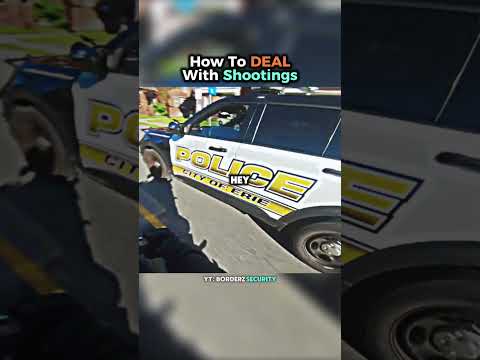 😳 Motorcycle Gets Caught in Crossfire #reallife #shocking