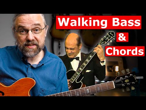 5 Levels of Walking Bass And Chords - Great Comping Approach