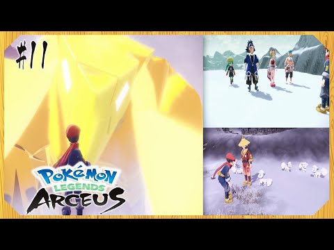 Pokemon Legends: Arceus Walkthrough Part #11 Lord of the Tundra Avalugg