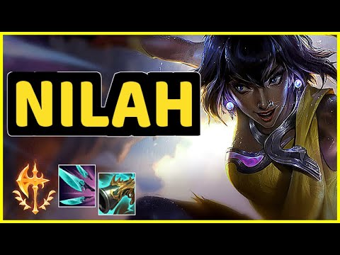 NILAH VS JHIN ADC GAMEPLAY GRANDMASTER I