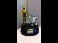 Star Wars C 3PO R2 D2 Action Talking Bank With Music