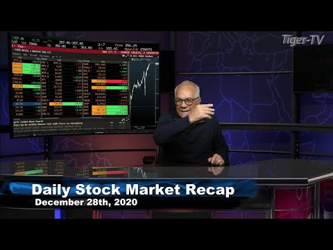 December 28th, Daily Stock Market Recap with Tom O'Brien - 2020