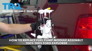 How to Replace Fuel Pump Module Assembly 2002-2005 Ford Explorer