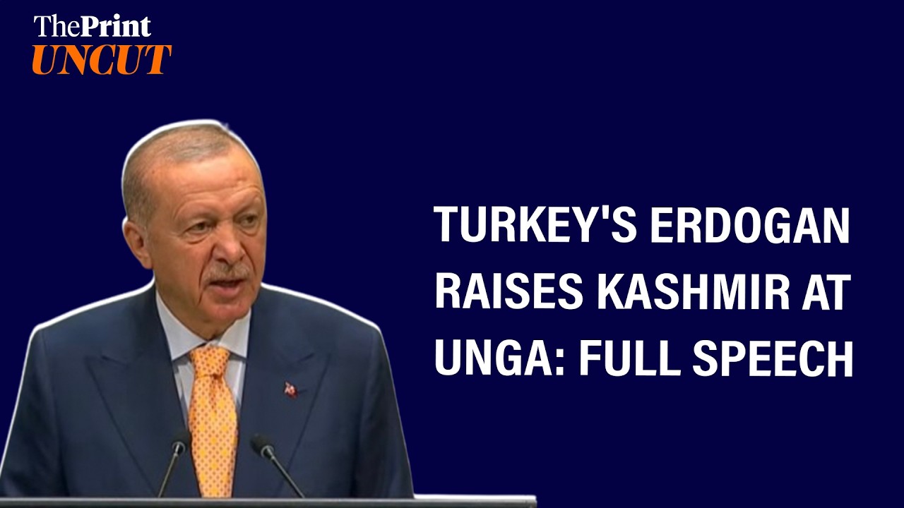 Erdogan accuses Israel of genocidal mindset at UN General Assembly