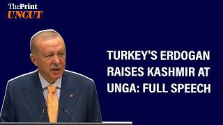 Erdogan accuses Israel of genocidal mindset at UN General Assembly