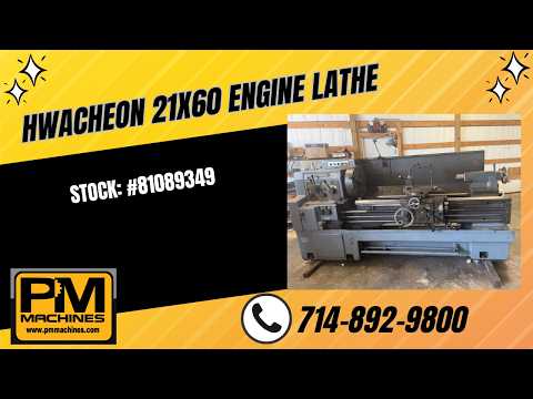 WHACHEON 20-1/2G X 60 Engine Lathes | PM Machines (1)