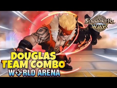 Douglas Team Combo in World Arena Ep. 2 - Summoners War