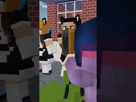 "Insane Maid Dance in Minecraft!" #Shorts #FunnyMoment